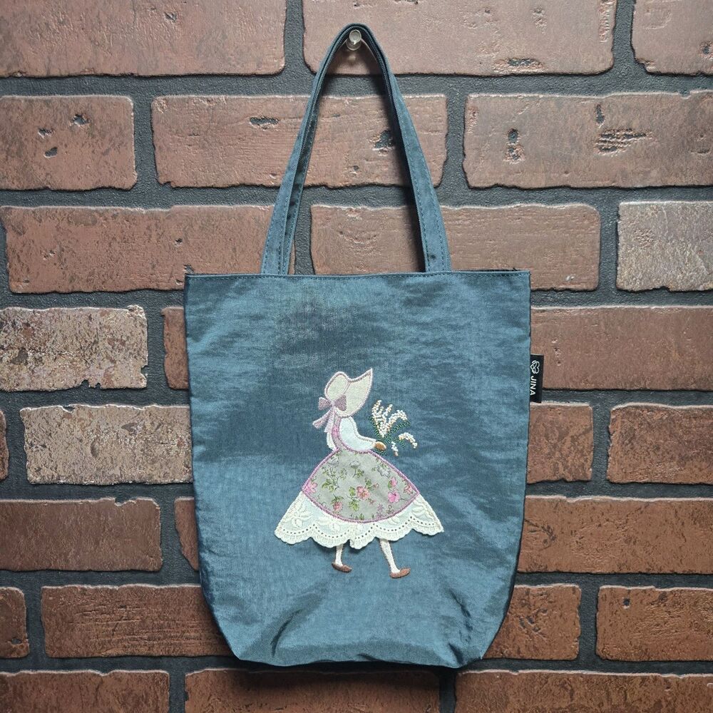 Jina Sunbonnet Sue Korean Tote Cottagecore Whimsigoth
